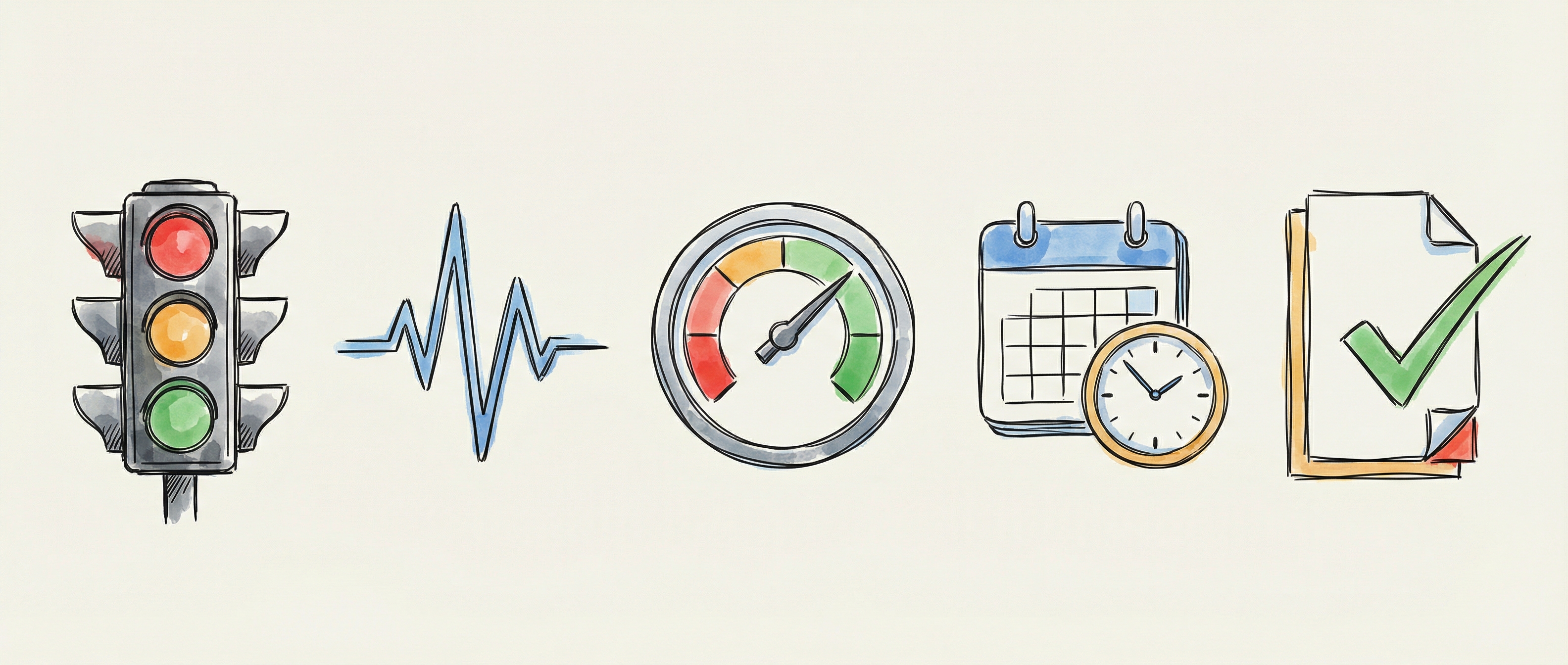 Evidence health dashboard illustration